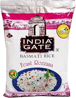 India Gate Basmati Rice - Feast Rossana, 1kg Pack