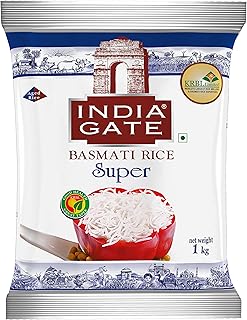India Gate Basmati Rice Super, 1kg