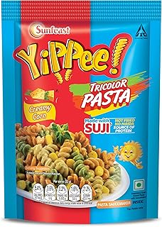 Sunfeast YiPPee! Tricolor Instant Pasta, Creamy Corn, 65g