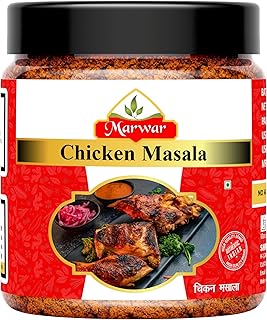Marwar Chicken Masala 1kg Authentic Indian Spice Blend for Chicken Curry Gravy Aromatic Masala Powder Rich Flavor Non Veg Spice Jar Pack