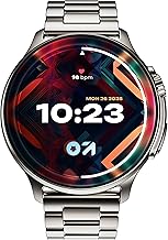 GOBOULT Crown R Pro Smart Watch 1.43''HD AMOLED, Working Crown, Zinc Alloy Frame, 600 Nits Brightness, AI Voice Assistant, SpO2 Monitoring, 120+ Sport