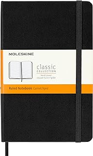 Moleskine Medium Ruled Hardcover Notebook