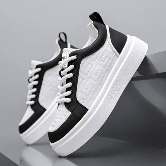 Corsac White Street-Style Sneakers for Men Sneakers For...