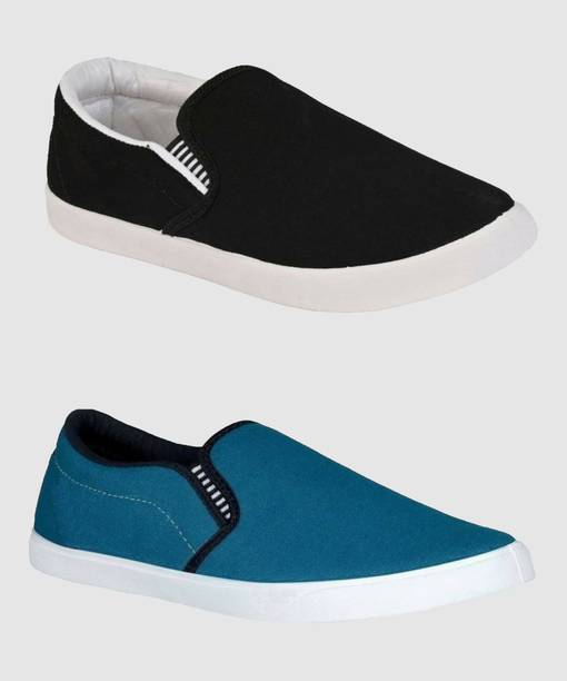 2 Pair Combo Jatex Loafers For Men