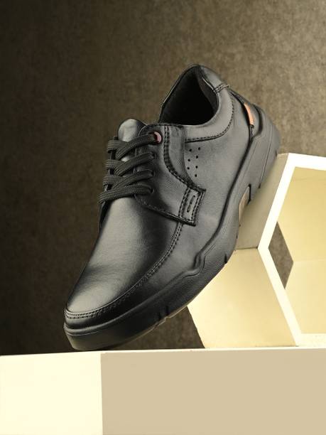 Moonwalk Permium Genuine Leather Sneakers For Men