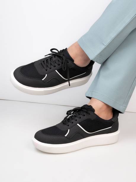 Roadster Men Black Sneakers Sneakers For Men