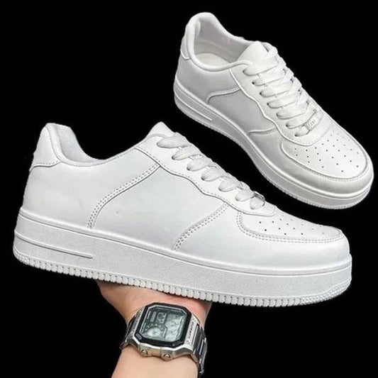 Waizok Casual white Sneakers For Men, Soft Cushioned In...