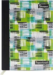Paperkraft Expression 5 Subject| Hard Cover Notebook | 14.8 cm x 21.0 cm | Single Line | 400 Pages