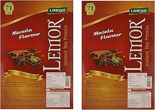 Lemor Gold Masala Flavour Instant Tea Premix 1 kg x 2 | Premix Tea for Vending Machine|Ready to drink tea