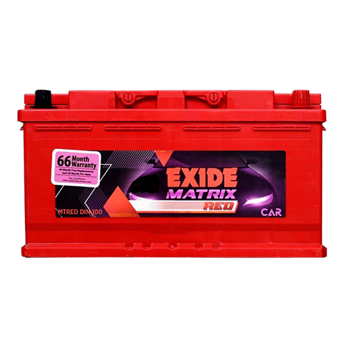 Exide Matrix Red MTREDDIN100 Car Battery
