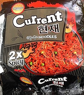 HRBS Current Hot & Spicy 2X Spicy Non Veg Soup Noodles 200Gms (2 * 100Gms) Instant Tasty Noodle From Nepal Tasty Easy To Make Noodle
