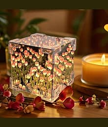 ACORT Yellow Decorative Table Lamp ( Pack of 1 )