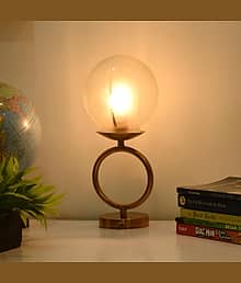 AFAST Light Grey Decorative Table Lamp ( Pack of 1 )