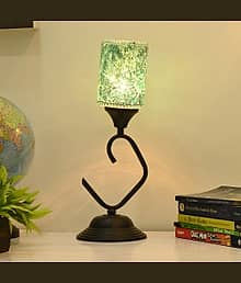 AFAST Navy Blue Decorative Table Lamp ( Pack of 1 )