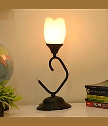 AFAST White Decorative Table Lamp ( Pack of 1 )