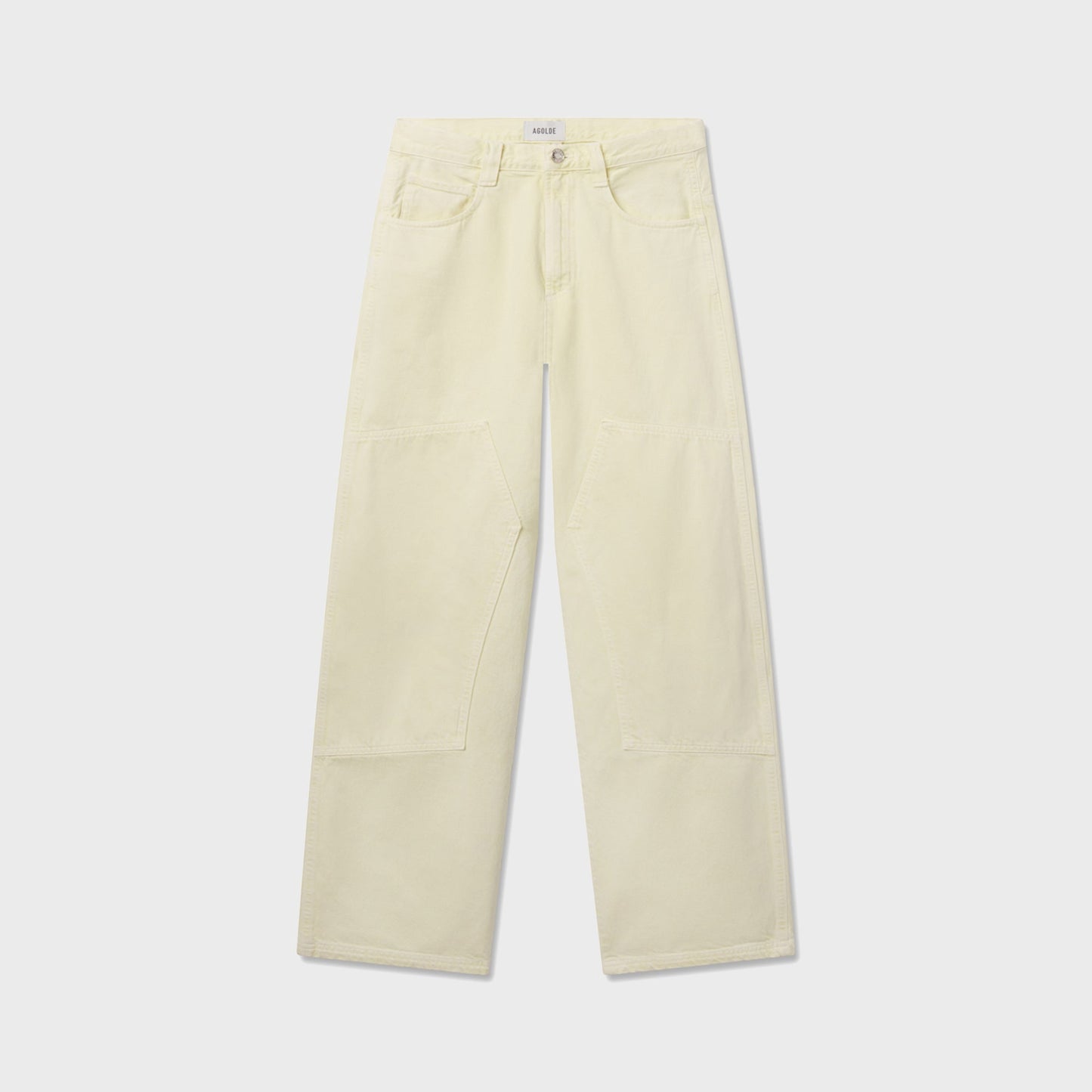 Agolde Laria Pieced Jean - Lemon Zest