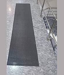 AMRO Beautility Needs - Anti-skid rubber Door Mat ( 150 X 60 cm ) Single - gray