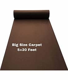 ANABIA CARPET Brown Others Carpet Plain Other Sizes Ft