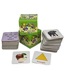 All in One Flash Cards for Kids - 70 Flash Cards (Non-Tearable Flashcards - Water Proof)