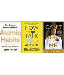 Atomic Habits + How To Talk Anyone + Can't Hurt Me