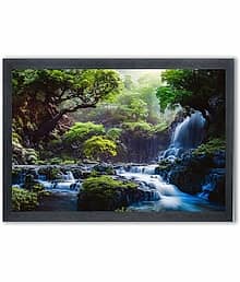 Beautiful House Scenery Photo Frame For Wall Mounted Painting (10 * 14 Inches)