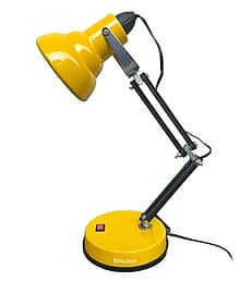 BillieJean Yellow Study Table Lamp ( Pack of 1 )