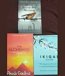 Combo 3 - Ikigai, The Alchemist & Man's Search for Meaning