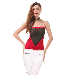 D Naked Mesh Camisoles
