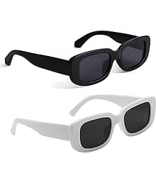 Elligator Multicolor Cat Eye Sunglasses ( Pack of 2 )