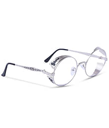 Elligator Silver Round Sunglasses ( Pack of 1 )