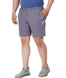 FEEL TRACK Pack of 1 Polyester Boxers For Men's ( Light Grey )