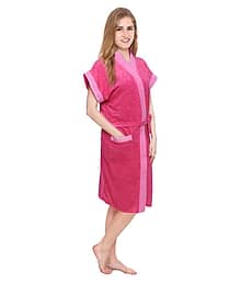 FeelBlue Cotton Pink Bathrobes