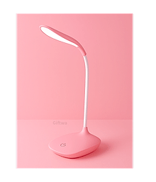 GIFTWA Pink Study Table Lamp ( Pack of 1 )