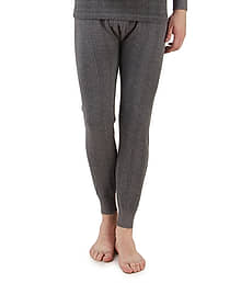 Hap Kings Pack of 1 Cotton Blend Thermal Bottoms For Men's ( Grey )