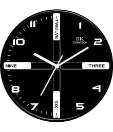 IIK COLLECTION - Circular Analog Wall Clock
