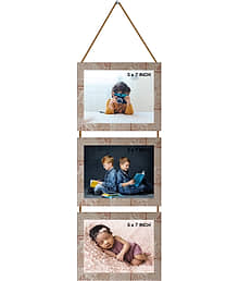 Indianara Wood Multicolour Photo Frame Sets - Pack of 1