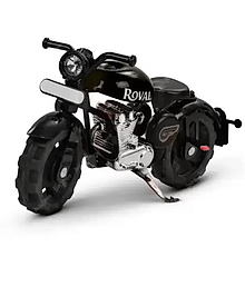 Iron Mini Vintage Bike Vehicle Model Toy Gifts Showcase Home Decor Showpiece Decorative Showpiece - 11 cm (Iron, Black)