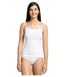 Jockey Cotton Camisoles - White