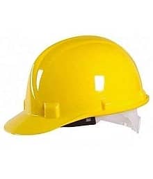 Kaku Fancy Dresses Safety Helmet Yellow Soft Plastic Construction Hats Accessory for Kids Building Construction toy Themed Party Favors Toys (Pack of