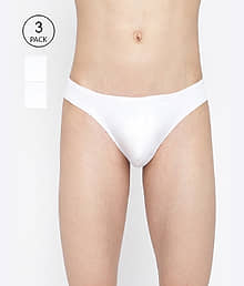 La Intimo Pack of 3 Polyester Briefs For Men's ( Multicolor14 )