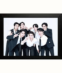 Manas Wood Multicolour Single Photo Frame No. of Pieces- 1