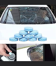 MeghalCar Windshield Oil Film Remover Kit ? Automotive Glass Cleaning Brush & Cleaner | Anti-Fog, Rainproof, Streak-Free Glass Cleaner for Car Windows