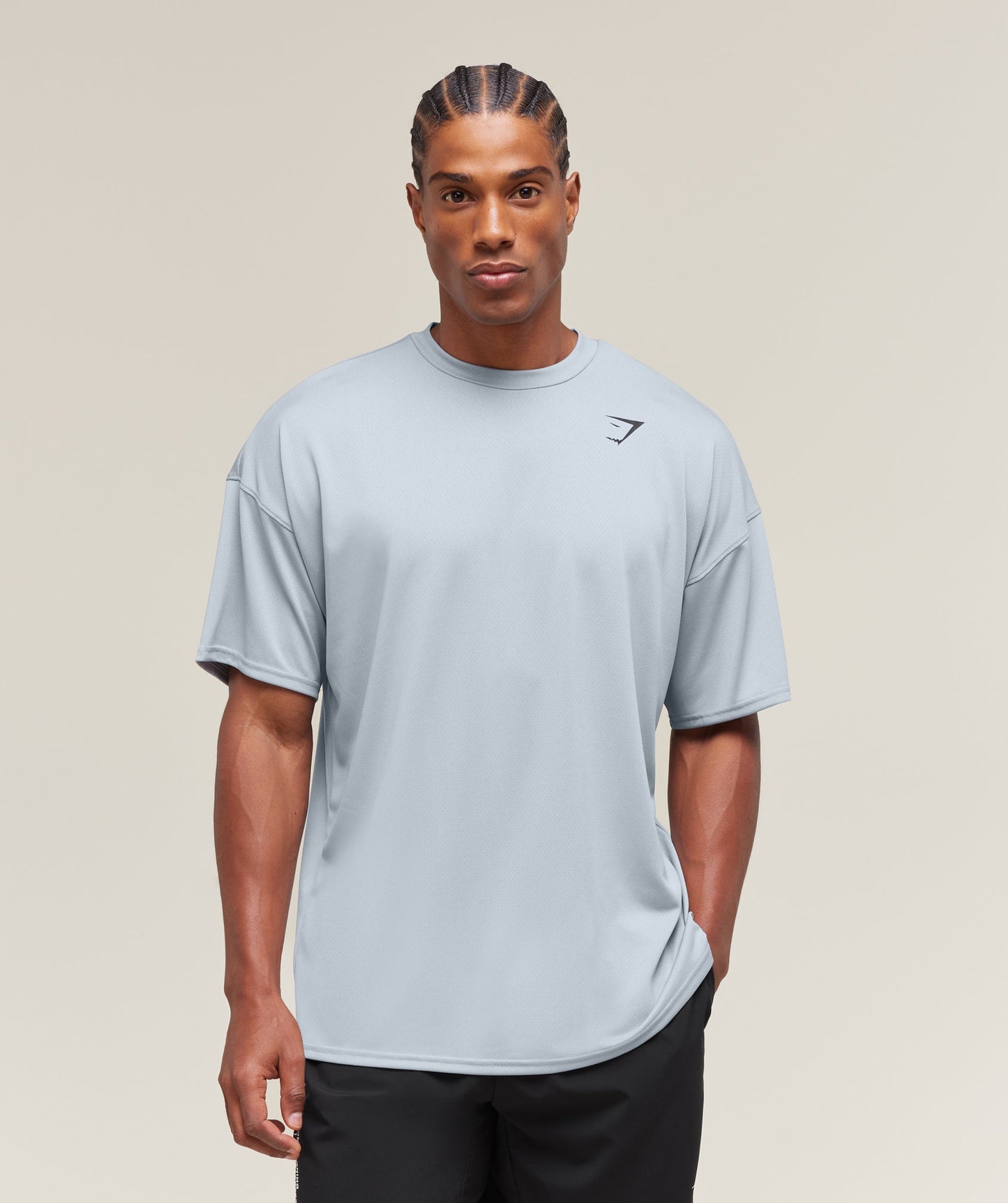 Gymshark Arrival Oversized T-Shirt - Metal Purple