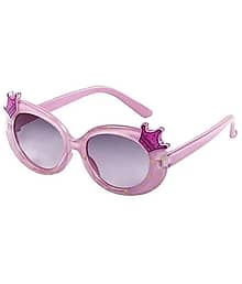 PIRASO Pink Oval Sunglasses ( Pack of 1 )