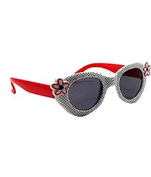 PIRASO White Cat Eye Sunglasses ( Pack of 1 )