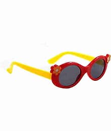 PIRASO Yellow Cat Eye Sunglasses ( Pack of 1 )