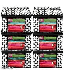 Pankhuri's New Luxurious Non Woven Saree Cover Storage Bags for Clothes with Premium Quality Combo Offer Saree Organizer for Wardrobe/Organizers for C
