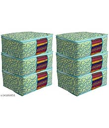 Premium Quality Printed Non Woven Saree Cover Storage Bags for Clothes with Premium Quality Combo Offer Saree Organizer for Wardrobe/Organizers for Cl