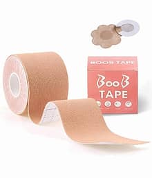 RAMDEV ENTERPRISE Boob Tape, Boob tape For Breast Lift Bob Tape for Strapless Dress for women Nipple Tape for Women Lifting Body Tape.