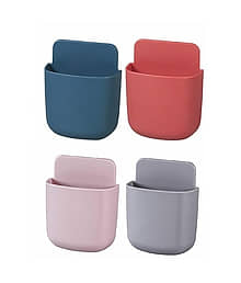 Remote Holder Wall-Mounted Storage Box ( set of 4 pcs)